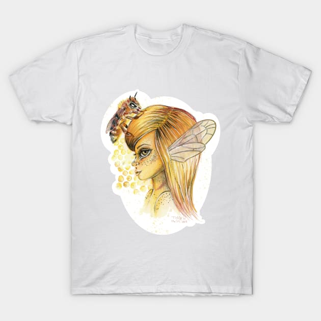 Queen Bee T-Shirt by Art Of Torie Wilson